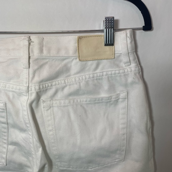 Everlane The Straight-Leg Crop white bone denim jeans - Picture 8 of 10